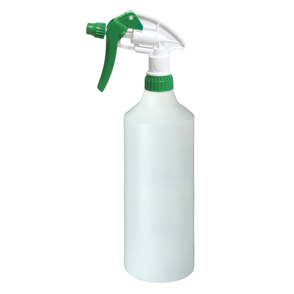 Bottiglie spray in HDPE, nebulizzatore per pompa in PP, trasparente, 100  ml, 10 pezzi